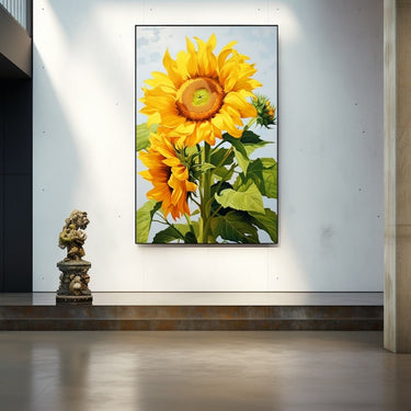 Yellow Sunflower Painting